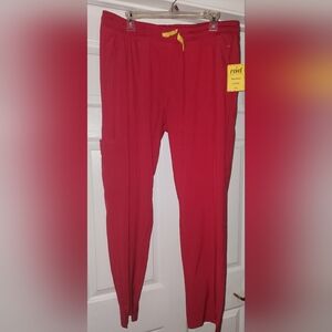 Scrub bottoms, Fuschia, XL